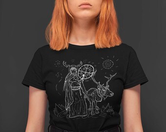 THE NOAIDI, womens tshirt, sami clothing