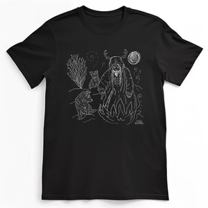 OJUN, shaman shirt, unisex t-shirt, mystical clothing