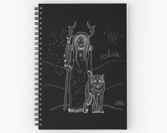 VOLVA, diario vikingo, cuaderno de bruja, pagano nórdico