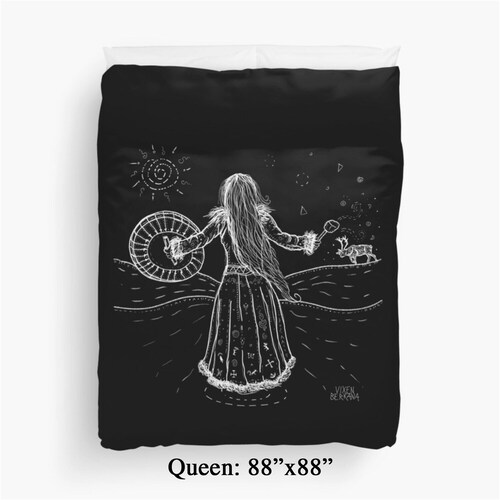 JOIK, duvet shops cover, comforter, sami shaman, scandinavian decor