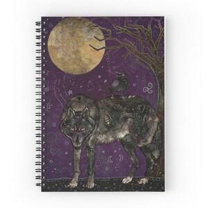 I DON'T SPEAK HUMAN, wolf journal, raven journal, celtic journal