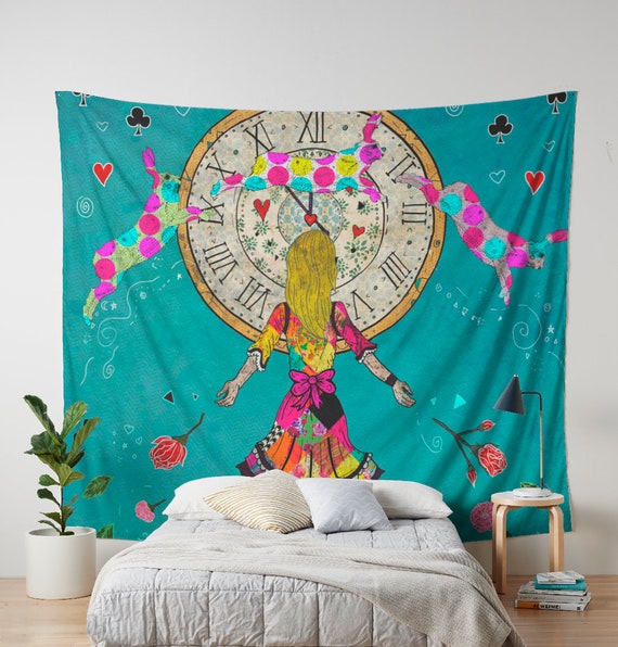 Alice Wonderland in 6 Tapestry for Living Room Bedroom Dorm Home Decor