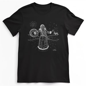 JOIK, unisex t-shirt, sami shaman, pagan clothing