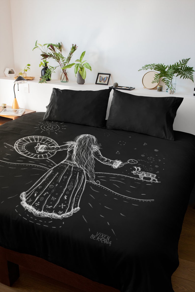 JOIK, duvet shops cover, comforter, sami shaman, scandinavian decor