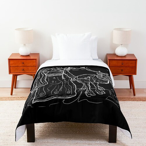 THE NOAIDI, duvet cover, comforter, sami shaman shops and reindeer