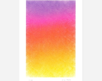 Print "SWREN" | RISO-PRINT | Origineel | Genummerd en gesigneerd | Oplage van 28