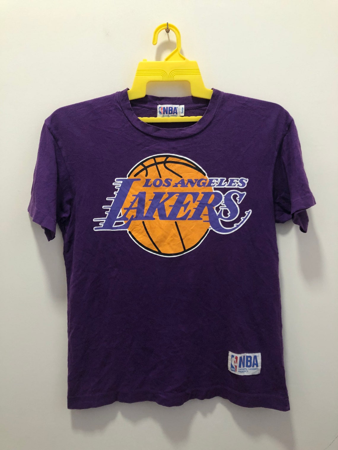 Vintage Lakers NBA tshirt S size | Etsy