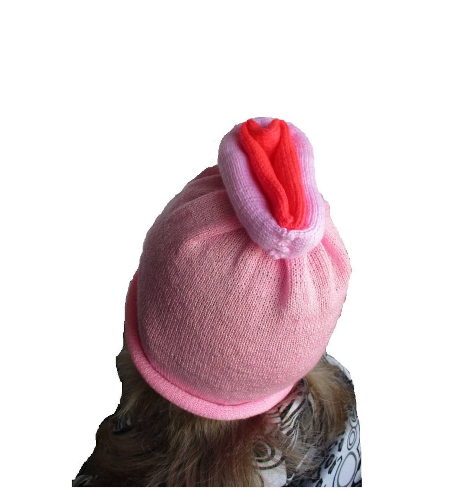 Pussy Hat Vagina Hat Virgin Vagina Headdress Hat Pussy Top Etsy