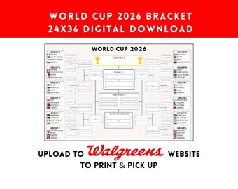 Walgreens Poster 24x36 World Cup 2026