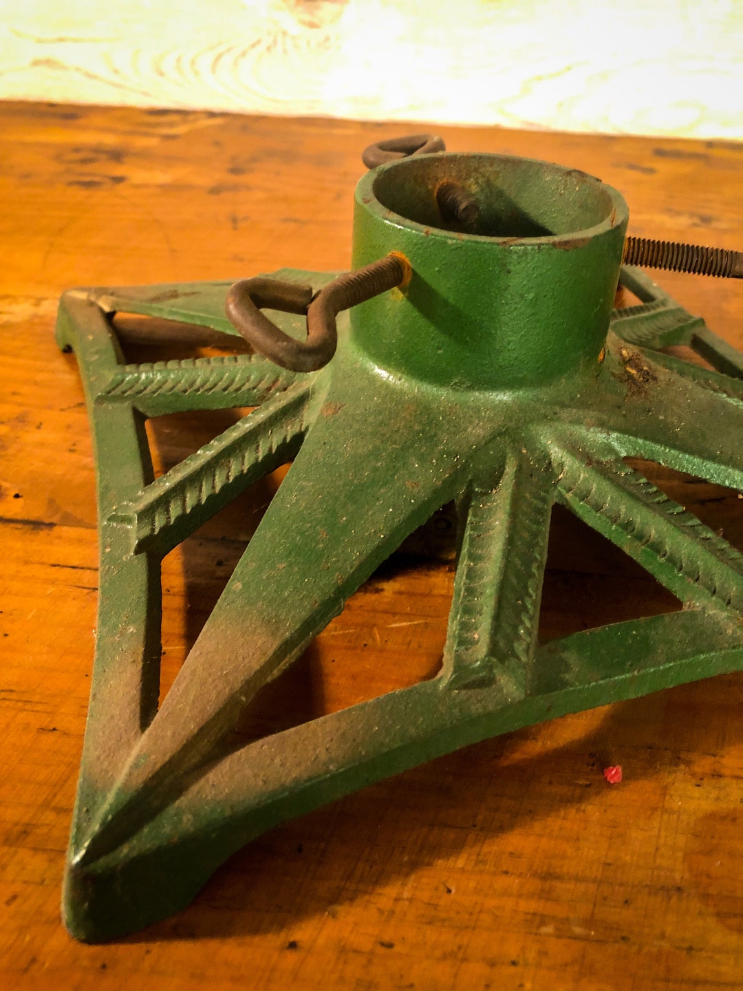 Christmas Tree Stand, Cast Iron Tree Stand Etsy