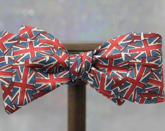 royal wedding, UK Union Jack Flag with Bow Baby Headband Free Postage
