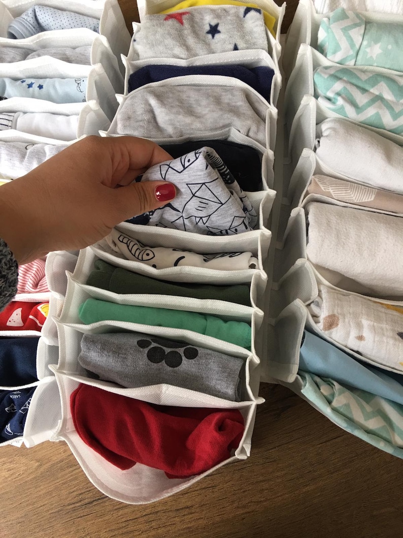 Drawer and Luggage Organizer Divider Set of 3 Closet Storage Etsy