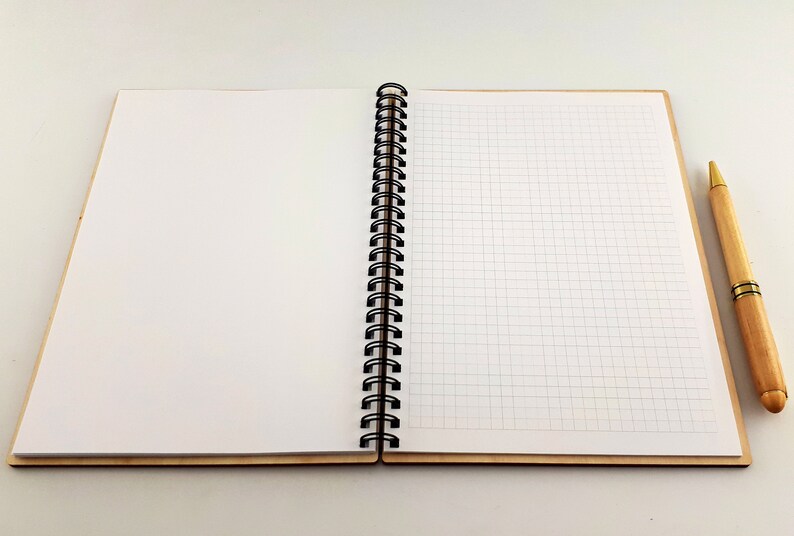 Name on notebook Custom text spiral notebook Personalized Etsy