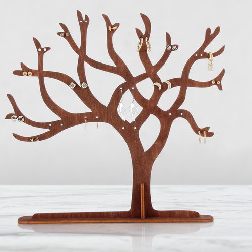 Earring Tree Stand Jewelry Tree Holder 