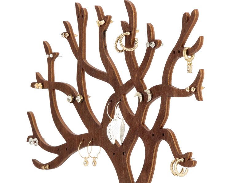 Earring Tree Stand Jewelry Tree Holder Jewelry Display of Etsy