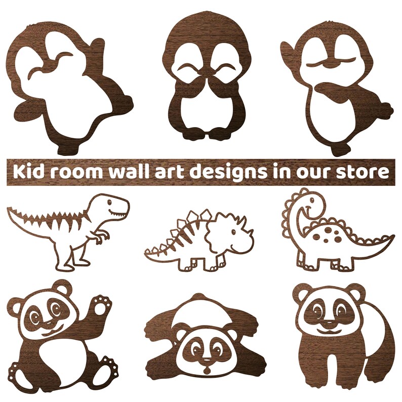 Kid's room wall decor designs in our store.