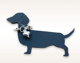 Dachshund Sausage Dog Brooch Lapel Pin, supplied in gift pouch, gift for Mother's Day or Birthday Gift