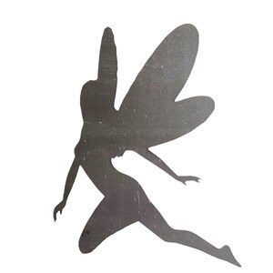 Mythical Fairy Stencil for walls furniture or craft use, Image size 190mm wide x 205mm high