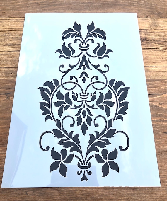 Pochoir Vintage Motif Cinéma Todo-Stencil - 20x30cm - Plastique 190 Microns - Réutilisable Pour Déco, Patisserie, Art