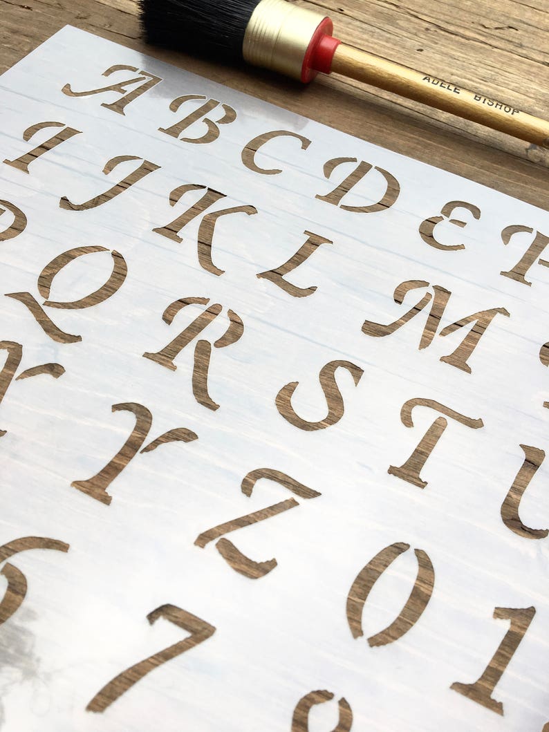 Set of Old English Capital and Lower Case Letters A-Z & | Etsy