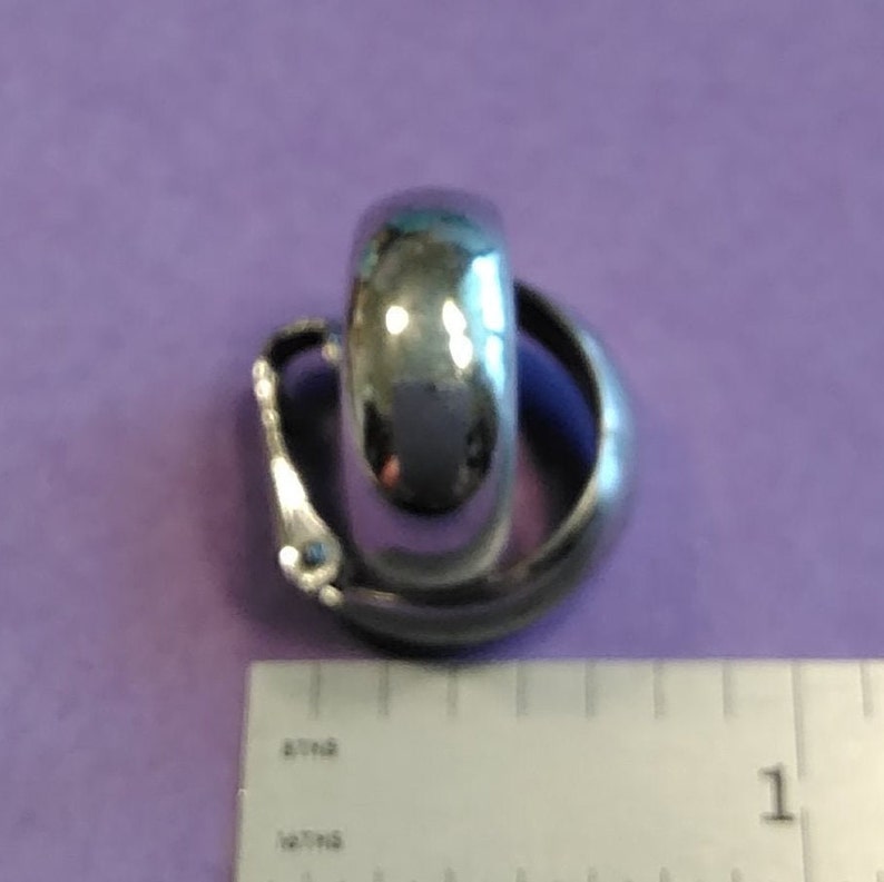 Gently Used Lot Z Vintage Silver Toned Earrings