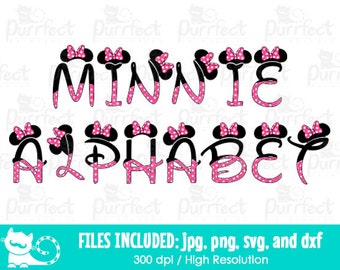 Ideal Promova PremedicaÈ›ie Minnie Mouse Printable Alphabet Letters Lmvdesigns Com