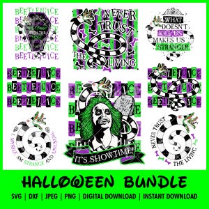 Halloween Horror Movie SVG Bundle, Family Trip Sublimation Beetle PNG, Printable Designs Clipart Instant Digital Download svg dxf jpeg png