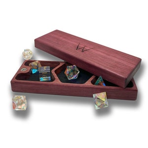 Dice Box for DND, Dungeons and Dragons, RPG, Dice Case, D20