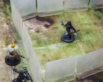 Wall of Force Spell Markers: D&D 5E TTRPG Effect Tracker