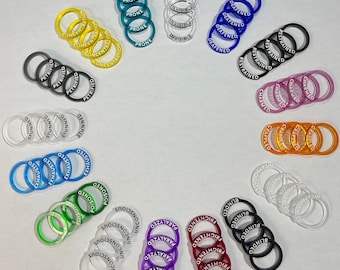 Condition Rings | 64 Effect Markers | Dungeons and Dragons (dnd) and other Tabletop RPGs