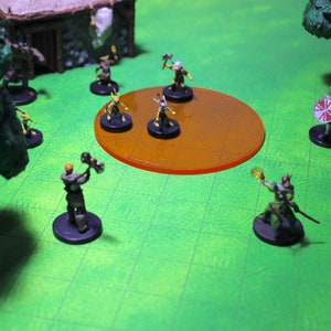 Area of Effect Spell Markers | Dungeons and Dragons (dnd) and other TTRPGs