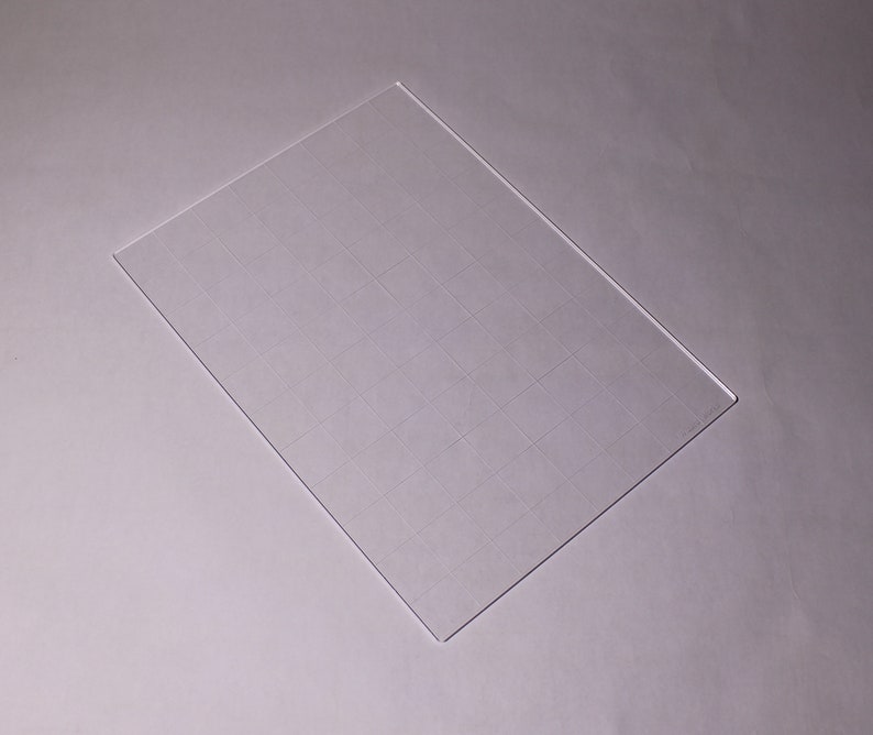 Square Grid Overlay 1 Inch Grid Dungeons and Dragons dnd - Etsy