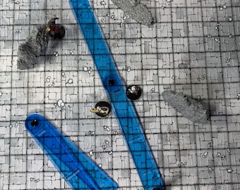 Foldable Daggerheart Distance Ruler