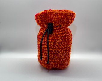 Crochet Dice Bag - Handcrafted