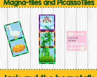 Naklejki magnetyczne na kafelki Jack and the fascinal (do druku)