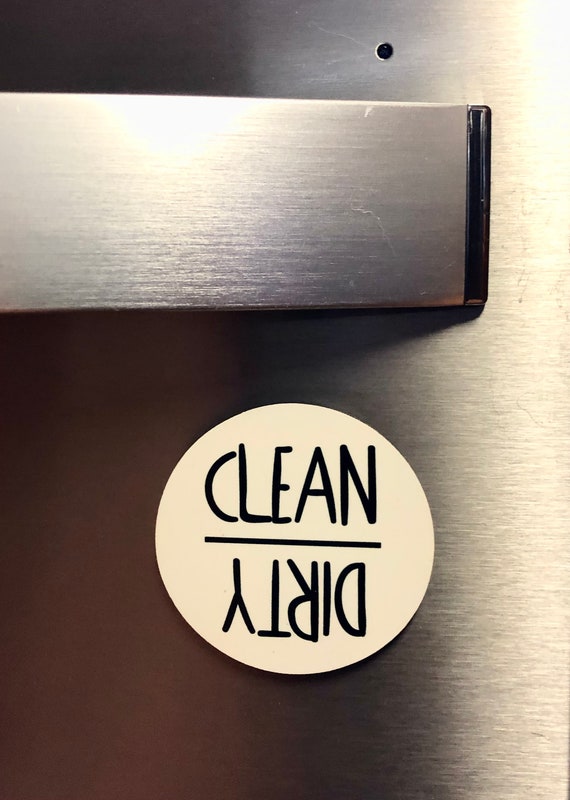 Dishwasher Magnet Sticker Kitchen Dishwasher Dirty Clean Magnet Dishwasher  Reminder Sign Housewarming Gift Gift for Homeowner 