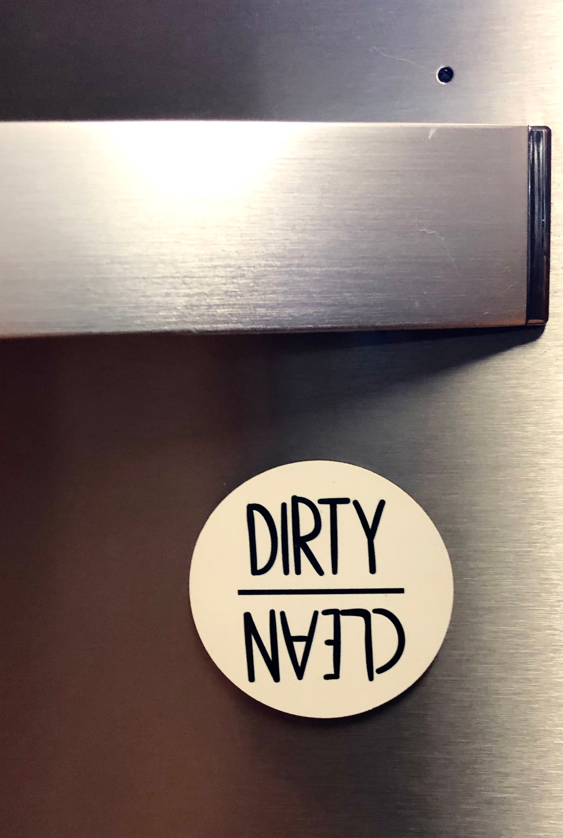 Clean Dirty Dishwasher Magnet | House Warming Gift | Kitchen Decor - Etsy