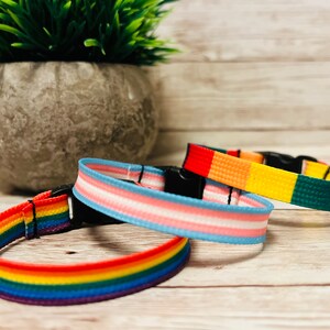 Pride/Trans Bracelets with curved contoured paracord clasp | Pride | Pride Bracelet | Rainbow bracelets | Wrist Band