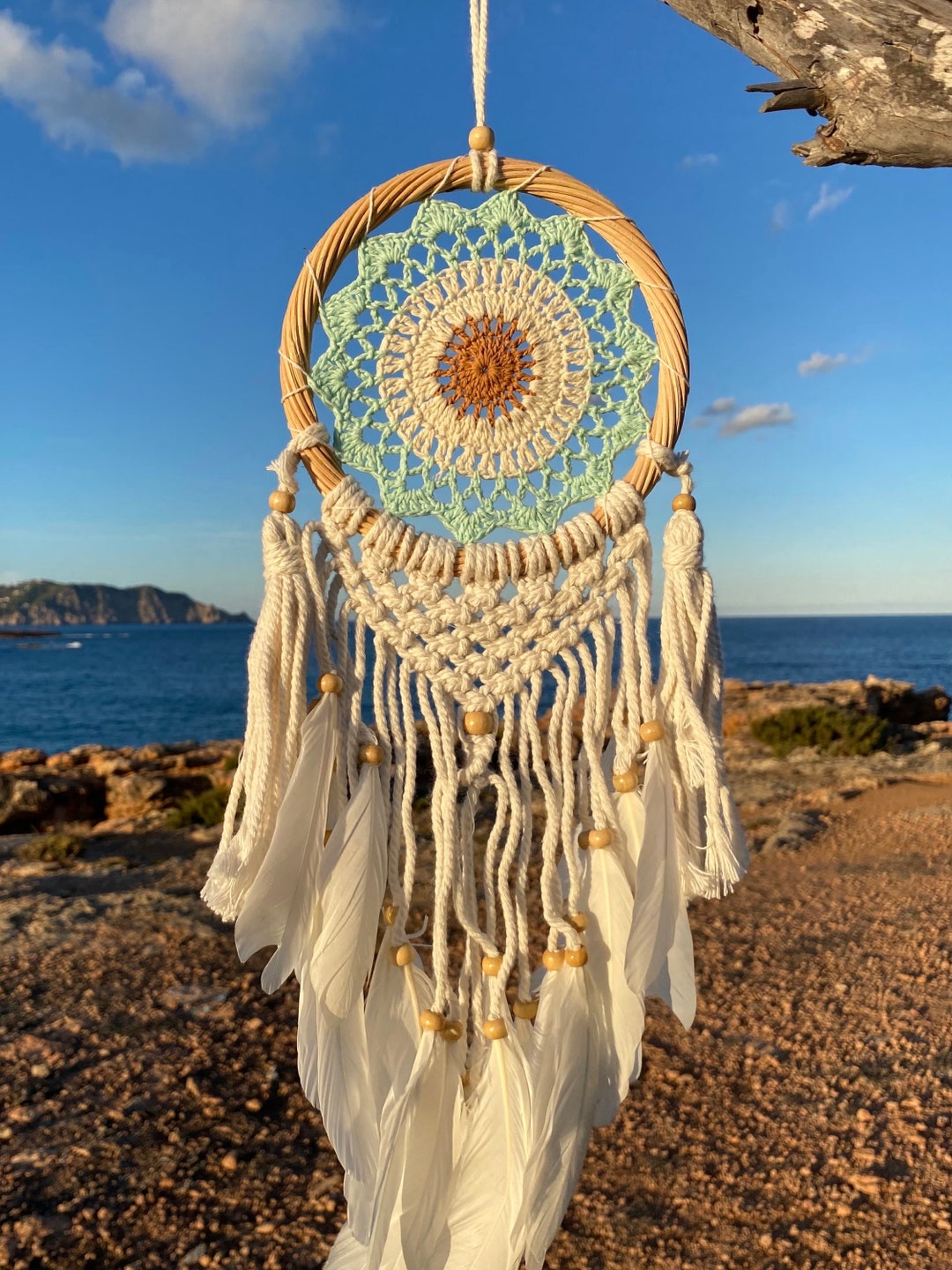 Dream Catcher Boho Feather Pattern Print Comfy Winter Boots main image 0