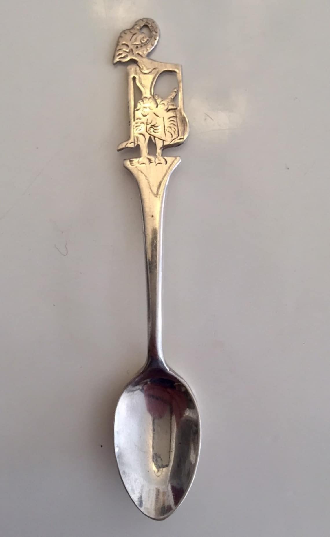 Silver Spoon/wayang Puppet Silver Spoon/indonesian Silver Etsy UK