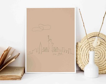 New York City Nude - Etsy