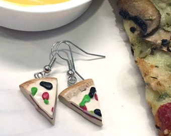 Cute Pizza Slice Earrings