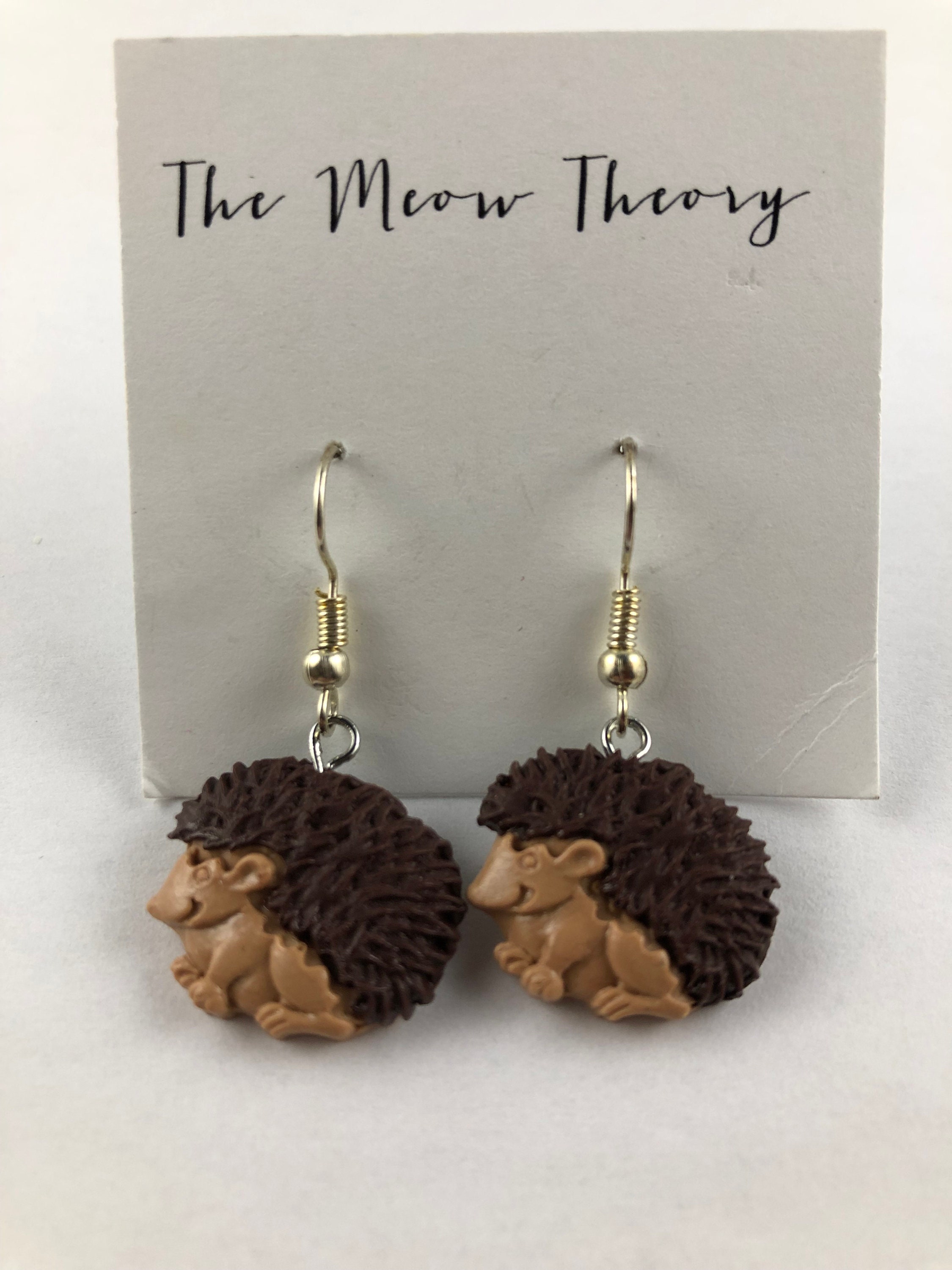 Cute Hedgehog Animal Earrings Polymer Clay - Etsy Cute Hedgehog Animal Earrings Polymer Clay - Etsy