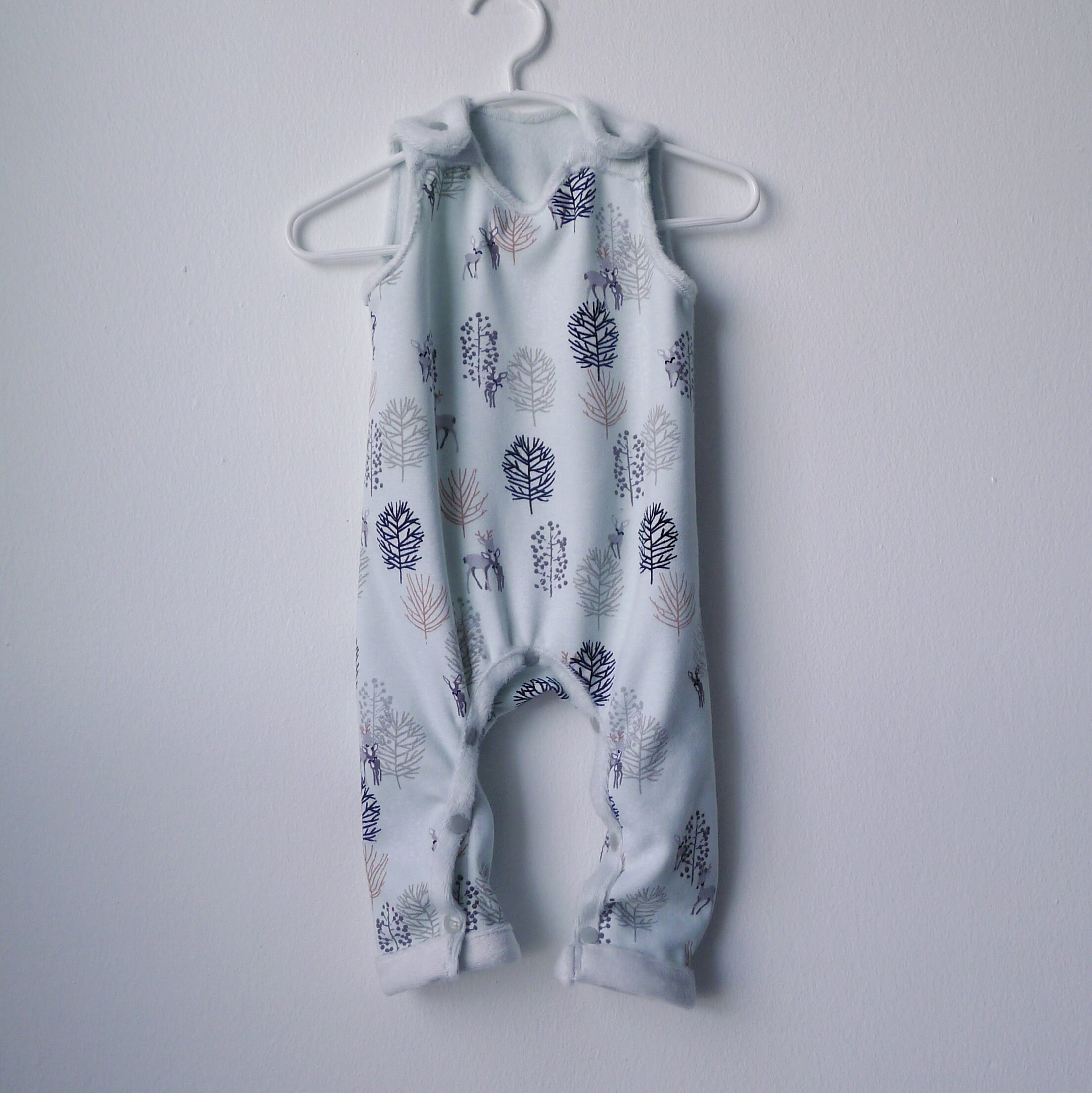 fleece lined jumpsuit