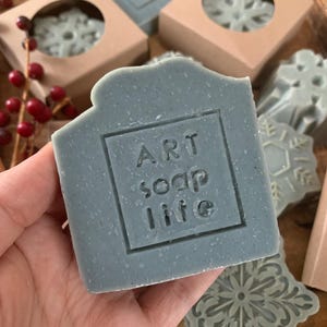 Peppermint Pumice Exfoliating Soap: Natural Spa Bar with Sea Salt