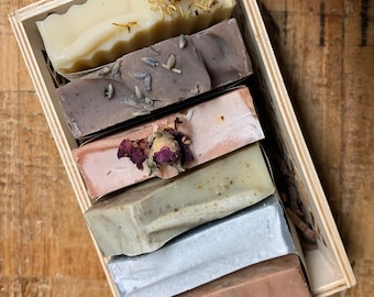 Handmade Soap Gift Set, six pack of our best selling bars, made in Winnipeg by Artsoaplife