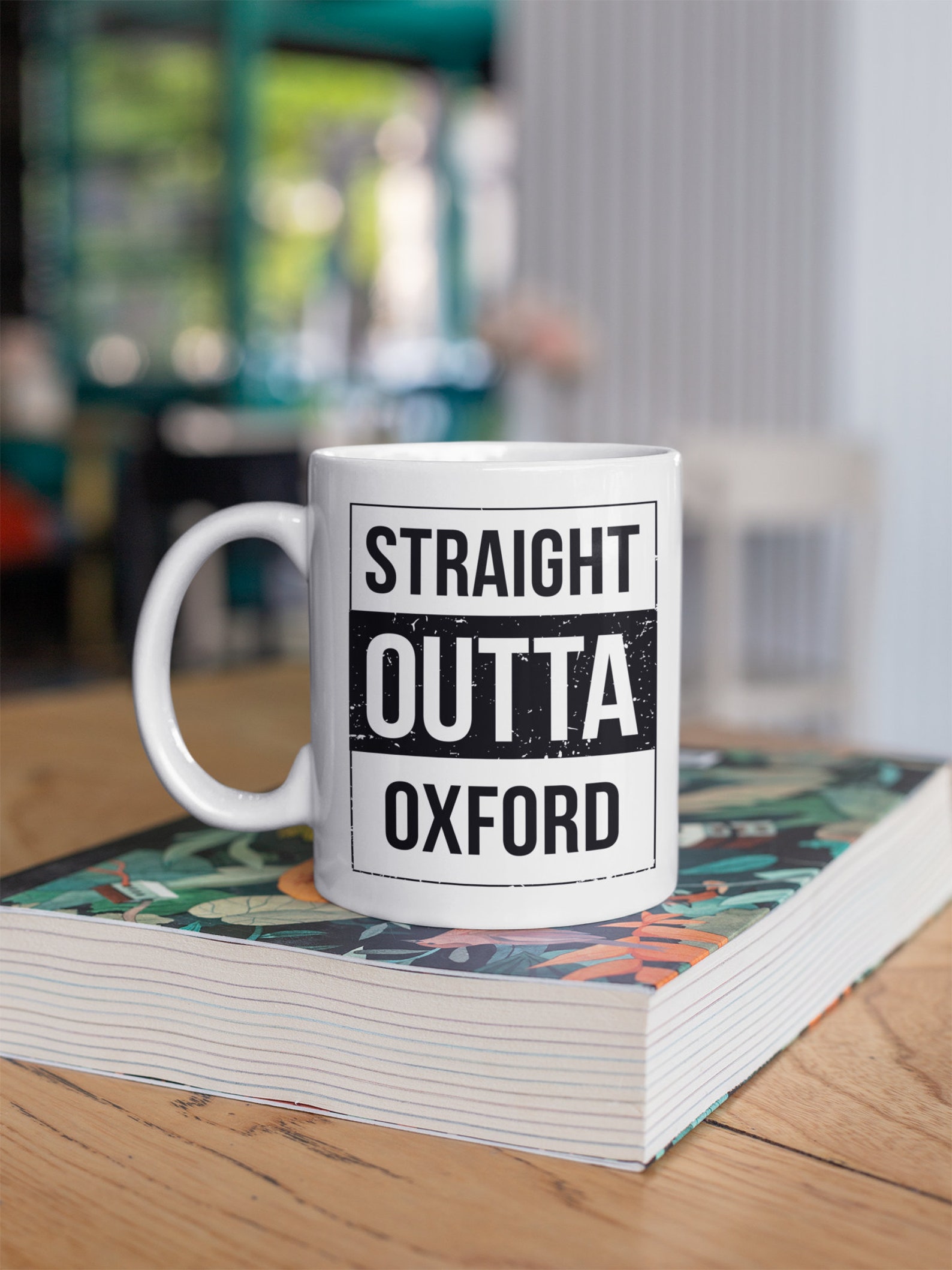 Oxford Mug Straight Outta Oxford Mug Oxford Gifts Regalo Etsy