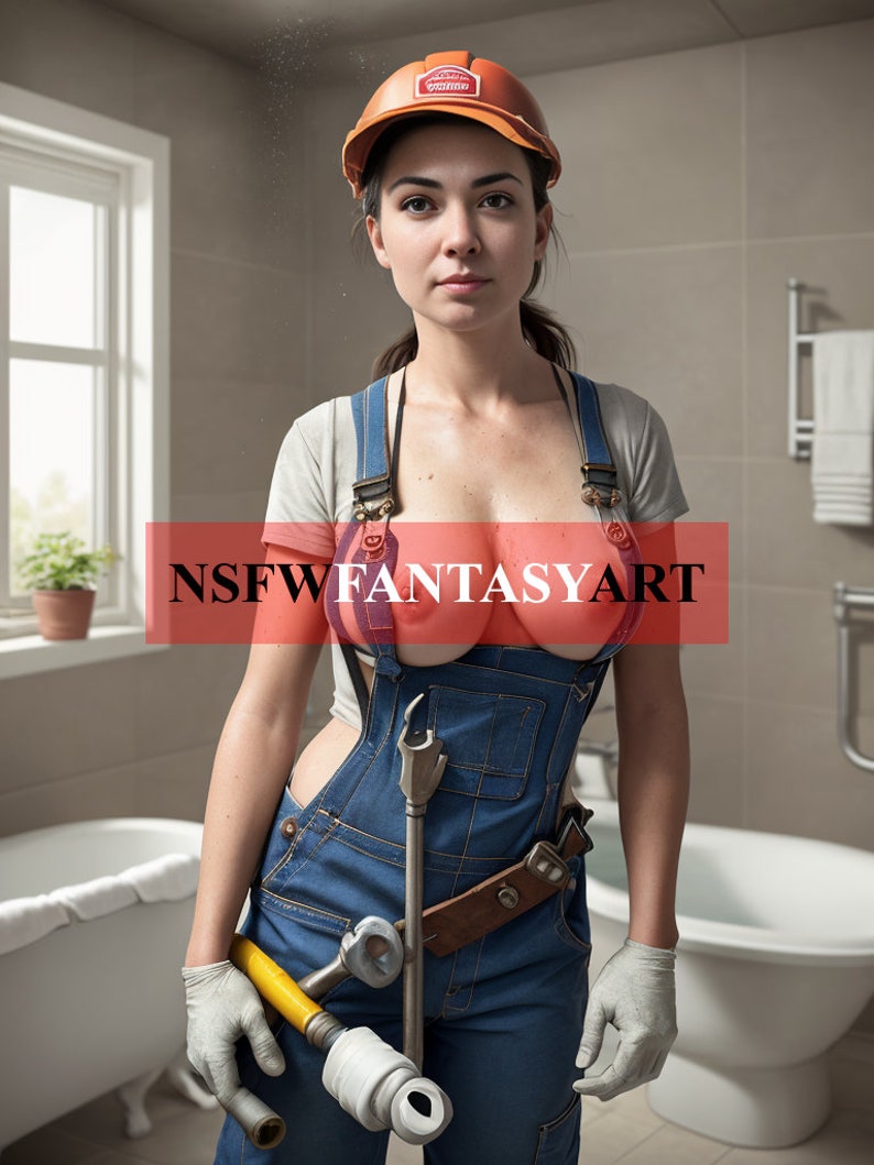 NSFW Fantasy Plumbers 50 Stunning High Res Erotic Portraits Instant Download Printable Art
