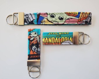 EL1-019 Mandalorian inspired Grogu Beskar THIS IS THE WAY Black Keychain or Luggage Tag or zipper pull THE CHILD