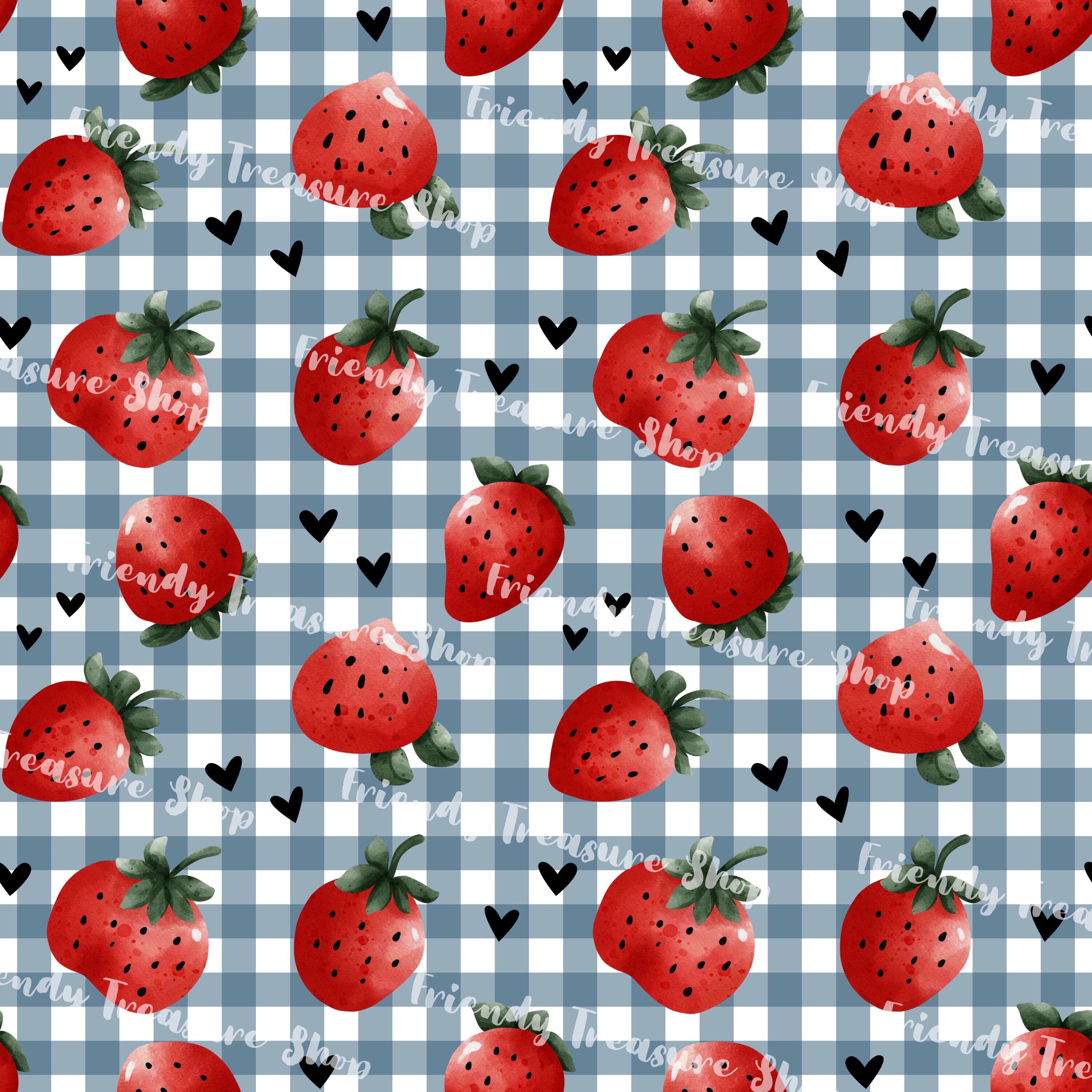 Writing Pattern Berry Berry Cute Digital Patterns, Digital Paper, Scrapbooking, Crafting ...